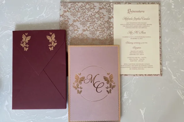 DGZ Invitations and More | XV Invitations